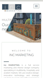 Mobile Screenshot of inc-marketing.com